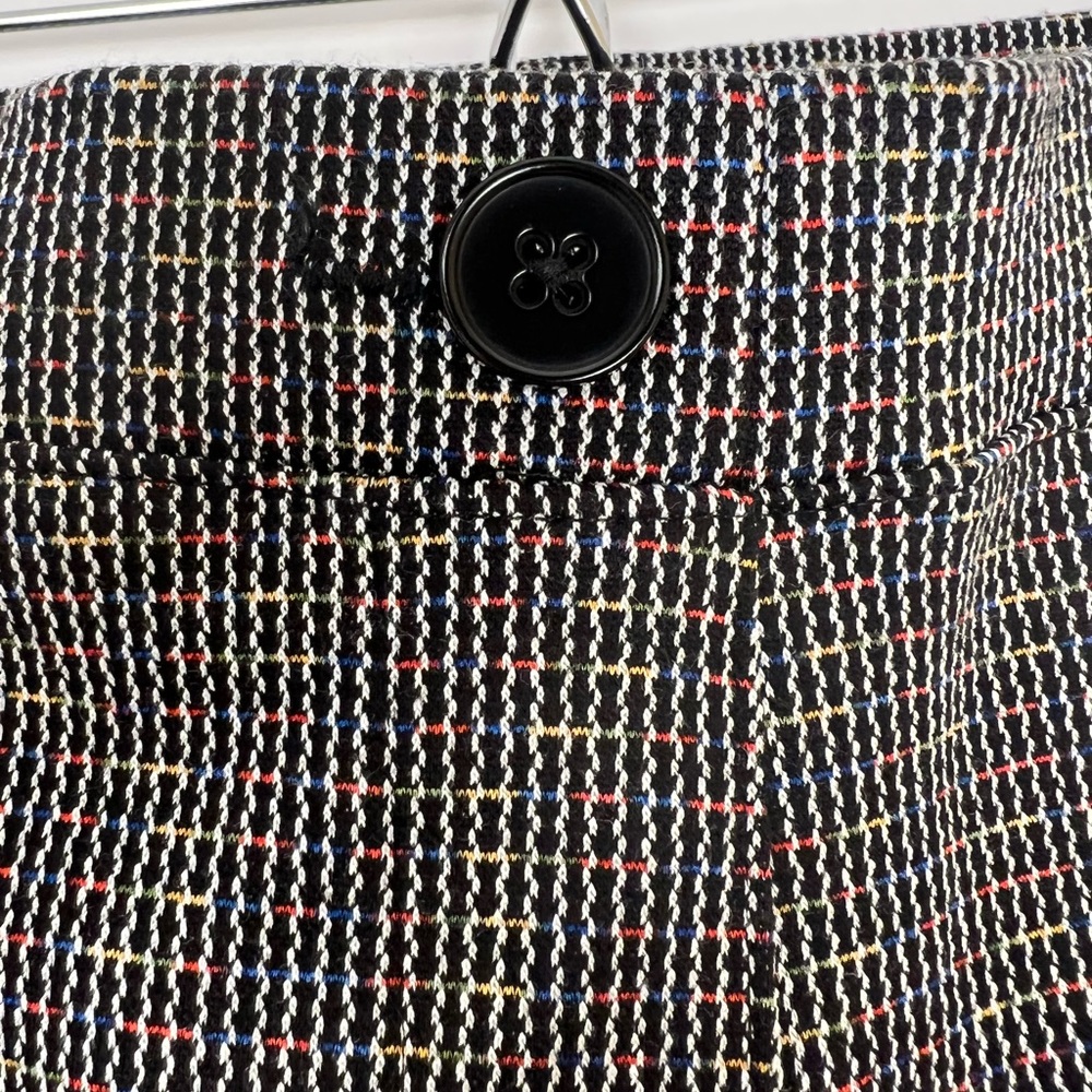 BETABRAND black tweed print yoga work pants SP - Picture 9 of 10